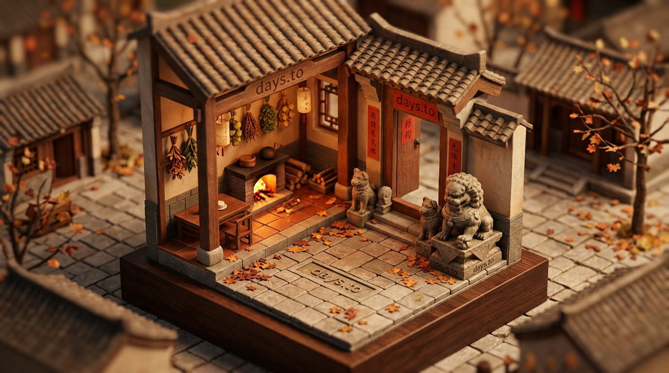 Year of the Dog countdown - Holidays